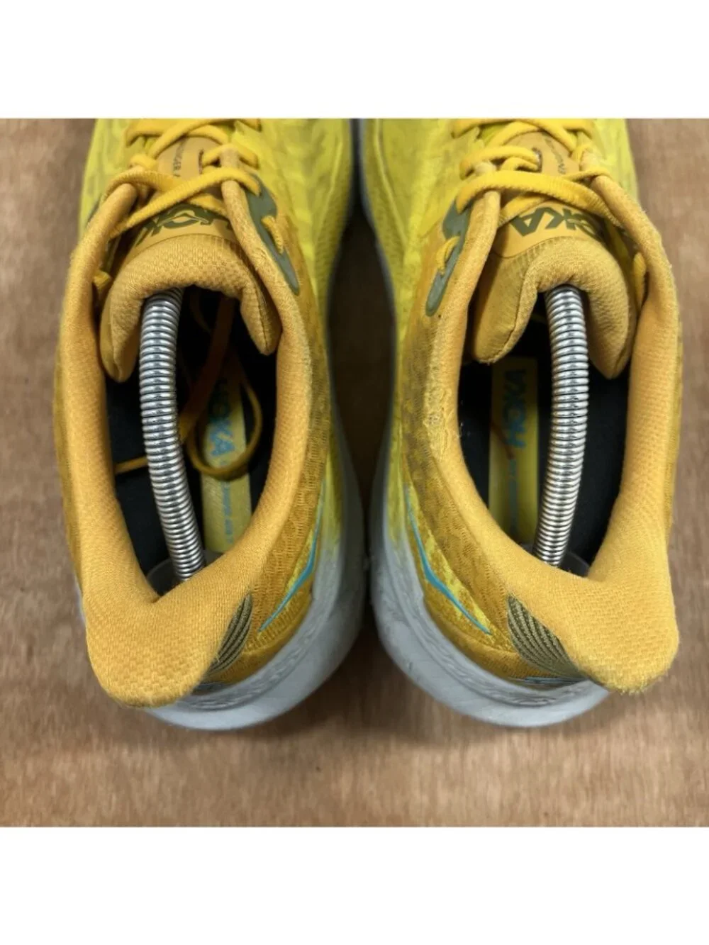 Hoka One One Challenger ATR 7 Mens 11.5 Shoes Yellow Trail Running Sneaker